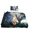 Anime Sword Art Online Duvet Cover Pillowcase Bedding Set Adult Boy Girl Bedroom Decoration Children Gift Single Double Size