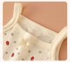 2-Piece Girls' Cotton Tank Top Summer Mesh Vest Sleeveless Pajama Baby Tops