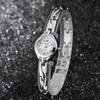 Luxury Gold Plated Ladies Watch Elegant Small Women Bracelet Watch Fashion Ladies Analog Quart Wristwatch Clock Gift Reloj