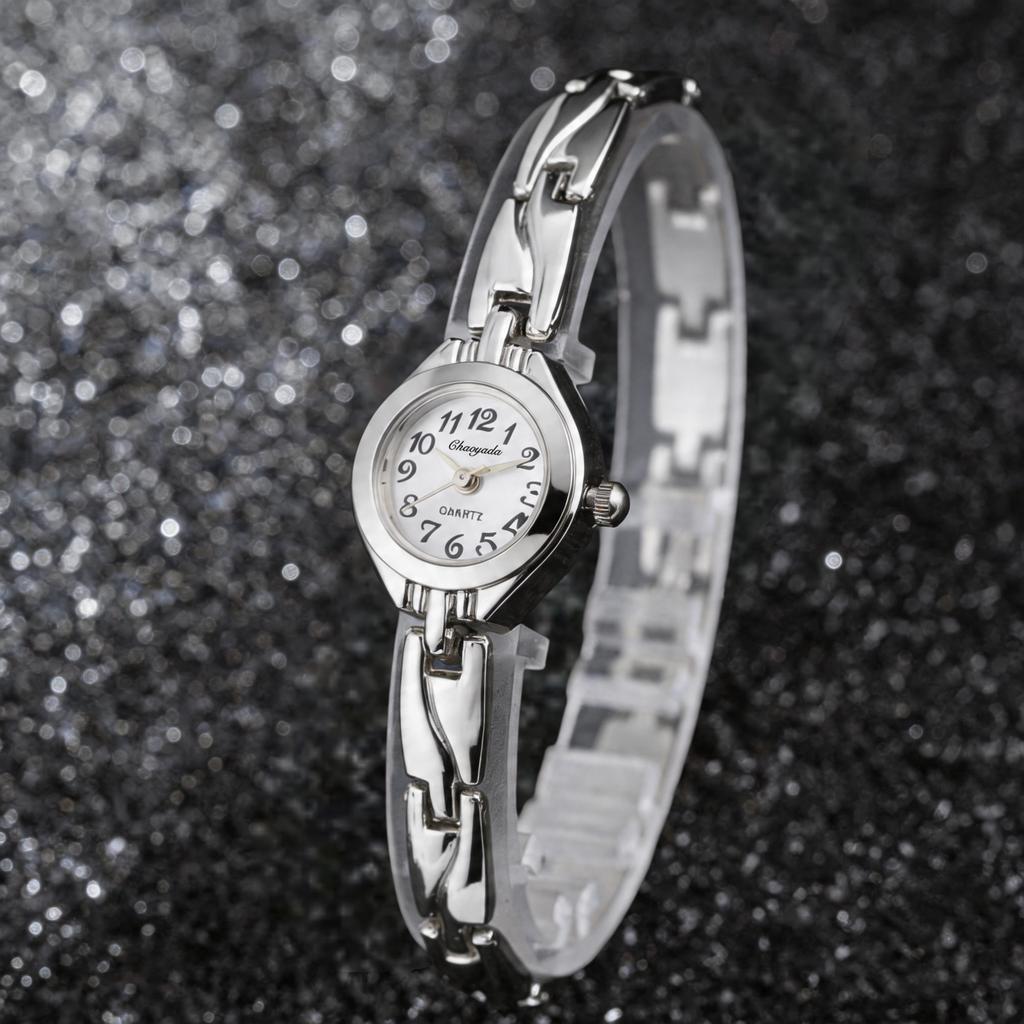 Luxury Gold Plated Ladies Watch Elegant Small Women Bracelet Watch Fashion Ladies Analog Quart Wristwatch Clock Gift Reloj