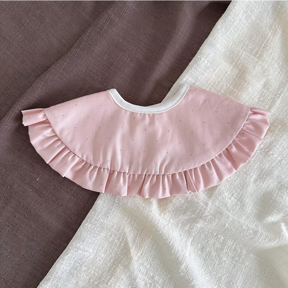 

Large Baby Gauze Bib Princess Palce Style Baby Bib Ins Lace Swallow Scarf Child 08