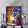 Diamond Nativity Painting Nativity of Jesus In A Manger Themed Religious Painting DIY Kit Adult Arts and Crafts Home Decor and Gift
