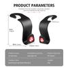 2pcs Car Headrest Hook Storage Hanger Back Seat Organizer Holder For Holden Captiva Commodor VZ VE Colorado Caprice VT VX VU