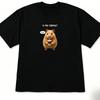 Versatile Korean Lucky Hamster Short-sleeved Printed T-shirt Tops Women Cute Kawaii Hamster Meme Graphic Casual Streetwear Y2k