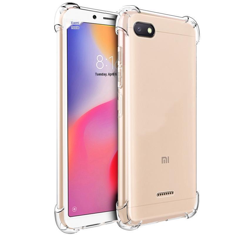 Compatible Redmi Note Phone Case Airbag Transparent (Note 15/14/13/12/11/10/9/8/7/6/Pro/+)