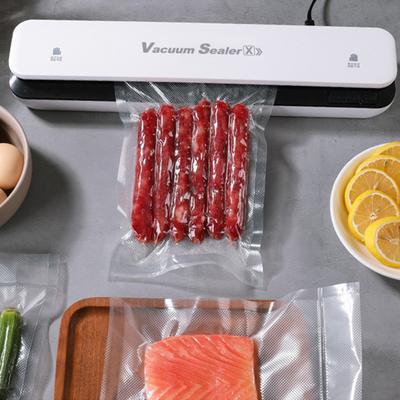 Vacuum Sealing Machine with 10 Bags One-Touch Operation Low Noise Plug-Play Dry Wet Use Hands-free Airtight Vacuum Sealer