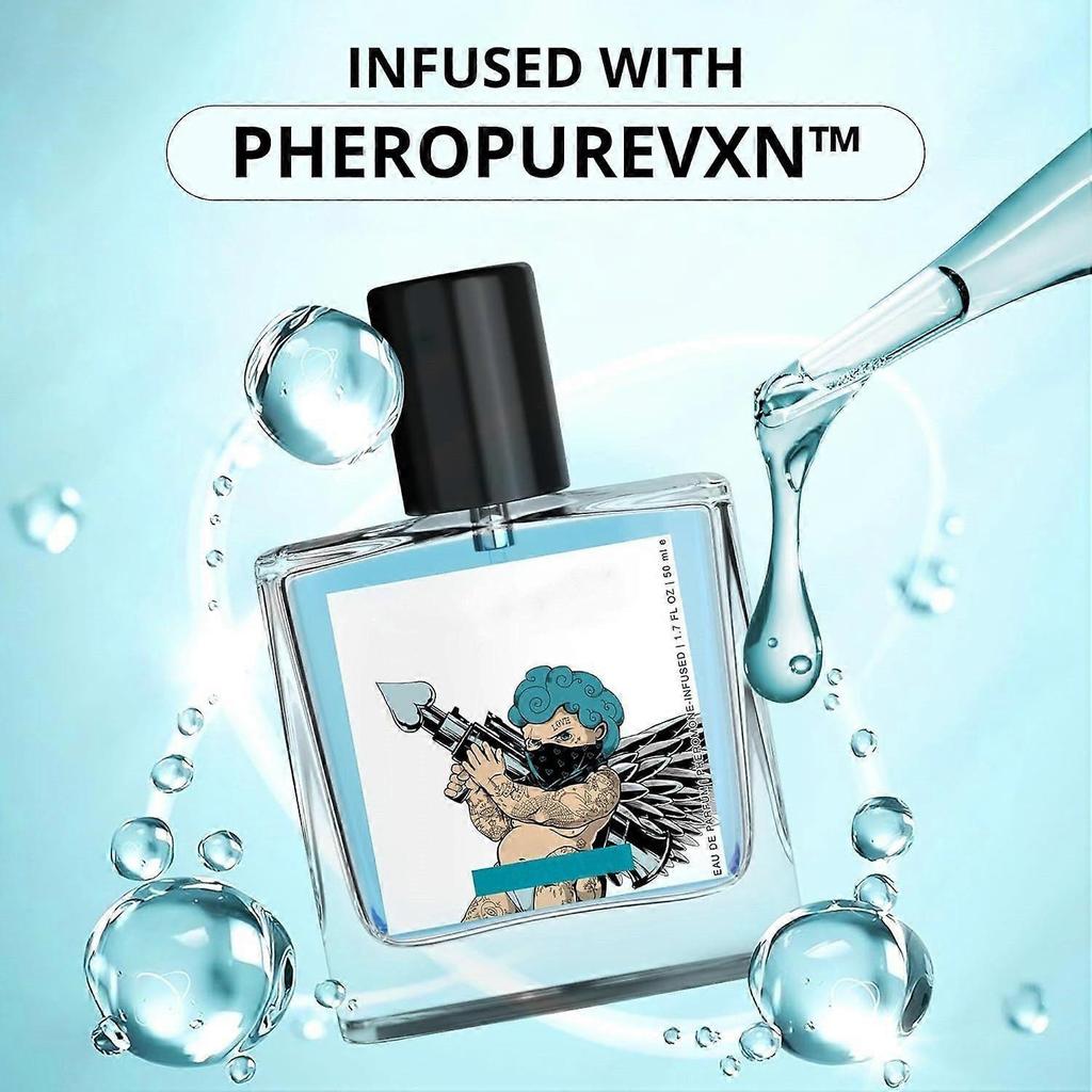 Suitable for the second generation Cupid perfume fresh and light fragrance men's perfume long-lasting fragrance charm cologne perfume cartoon