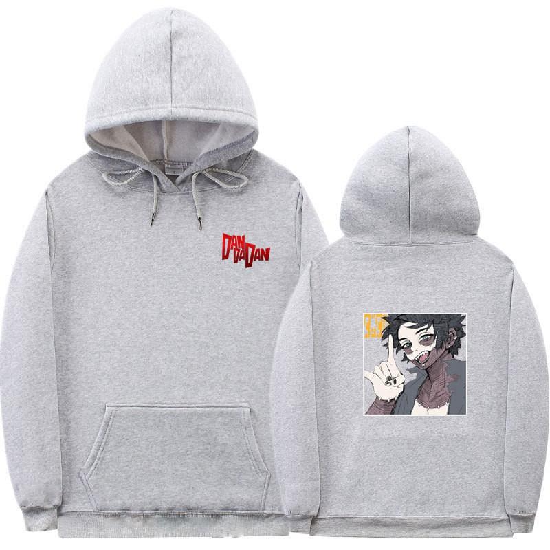 Dandadan Anime Inspired Oversized Hoodie Men Women Streetwear Casual Sweatshirt Fall