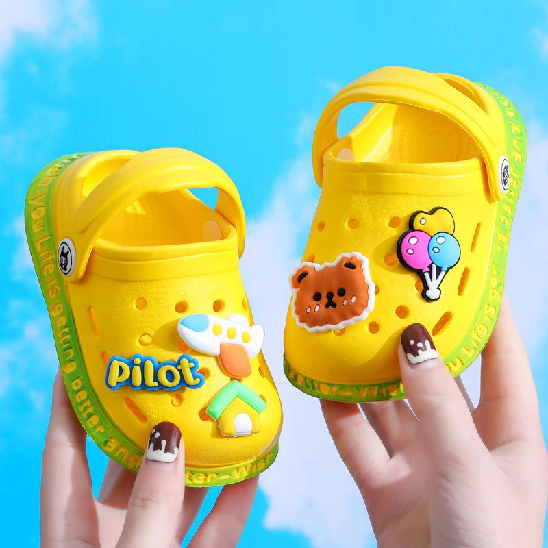 Children's Cartoon EVA Clogs - Summer, Non-Slip, Cute Slippers for Boys & Girls