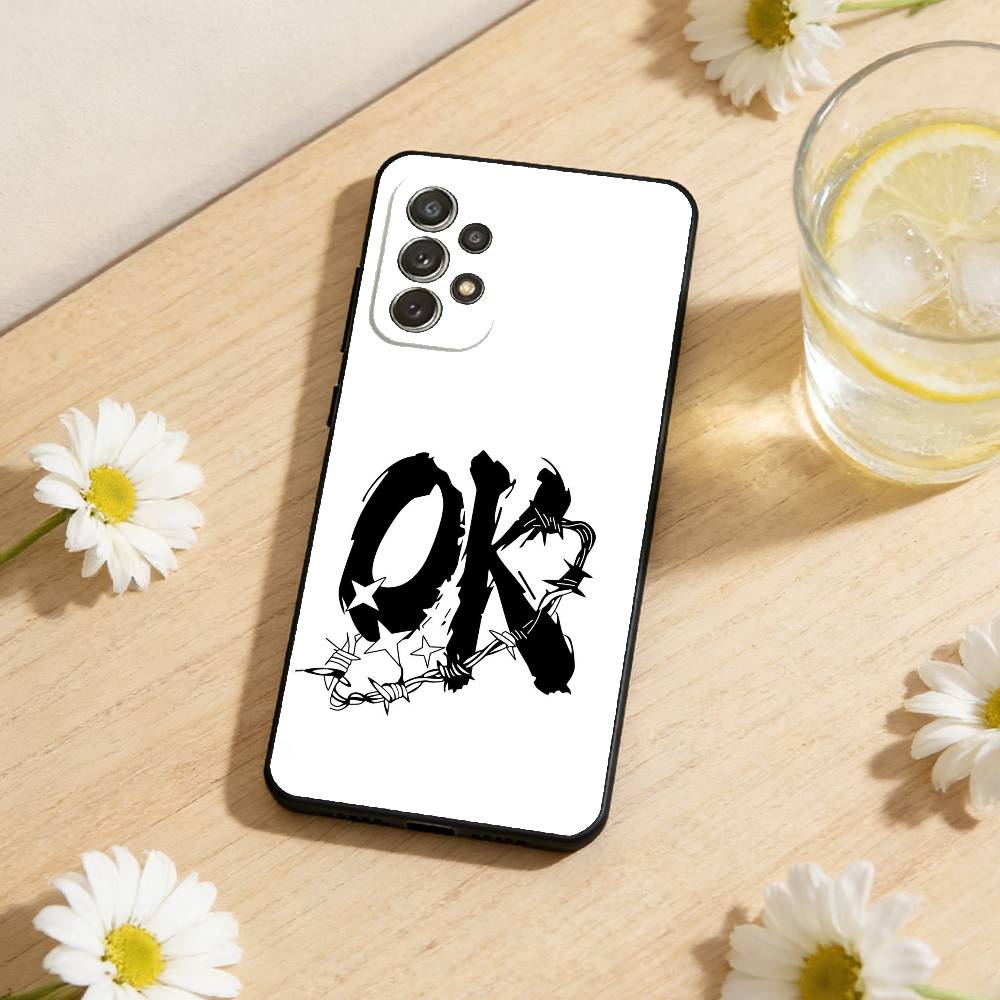

Handwritten Quote Art Phone Case For Samsung S26,S25,S24,S21,S22,S23,S30,Ultra,S20,Plus,Others Soft Black Cover Samsung S24