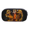 Hot Sales Italian Brainrot Print Layered Pencil Case Quality 2D Flat Cartoon Pen Bag Best Gift for Boys/Girls School Supplies
