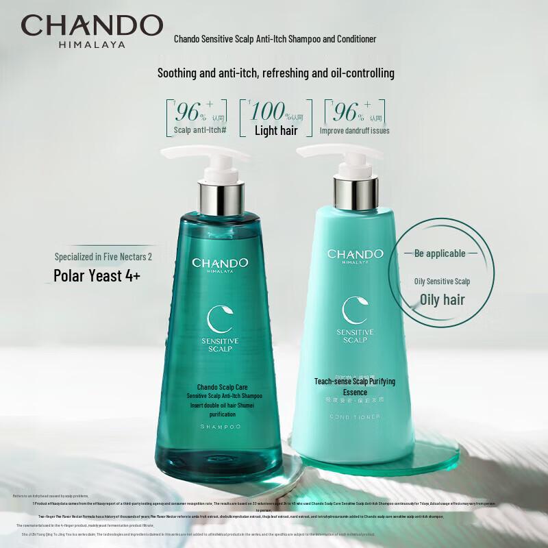CHANDO Kopfhautpflege Ölkontrolle Shampoo