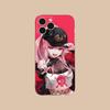 Holo Mori Calliope Clear TPU Mobile Case for iPhone 17 16 15 14 13 12 11 X XR XS Air Pro Max Plus Mini Colorful Cover