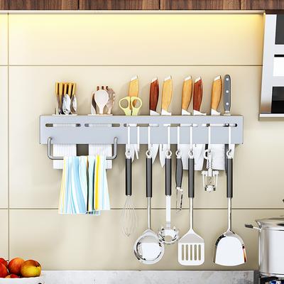 Kitchen Spice Storage Knives Holder Knife Stand Spice Rack Organizer Knives Holder Spoon and Chopsticks Rest Hanging Organizers