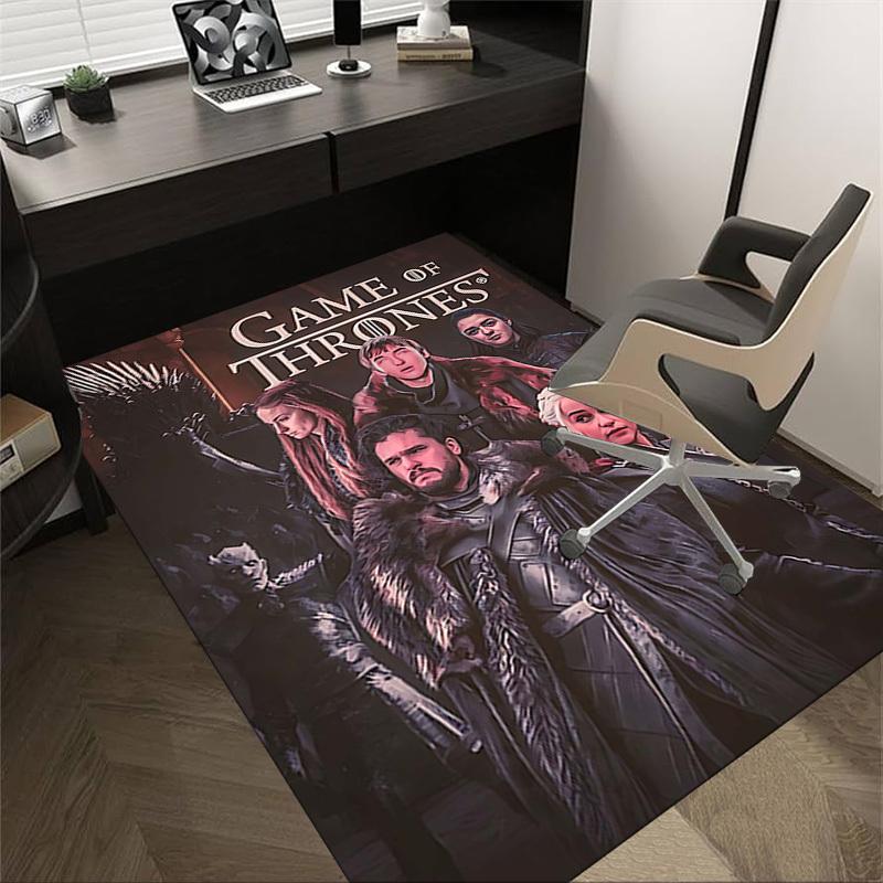 

1PC Game of Thrones Extra Large Non-Slip Floor carpet, Office, family, bedroom, Studio - Large Area Rug Indoor Rugs1164A 60cm by 90cm