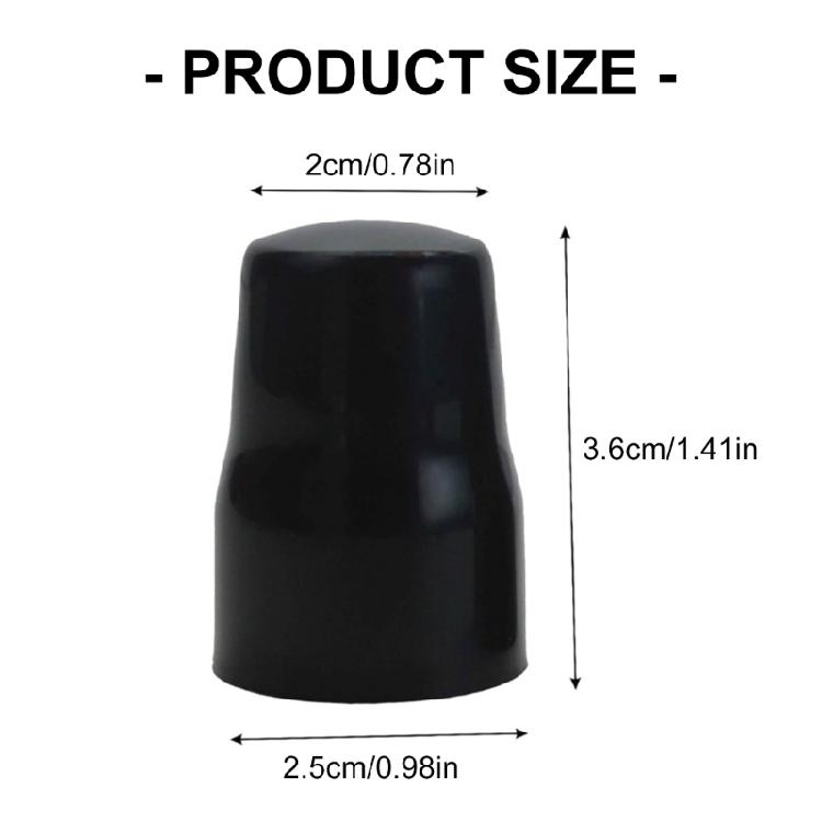 4Pcs Push Fit Plastic Radiator Caps Safety Protections Valves Cover Shower Radiator Decorative Cover