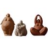 Nordic Fat Woman Decoration Living Room Home Resin Crafts Character Abstract Modern Art Decoration