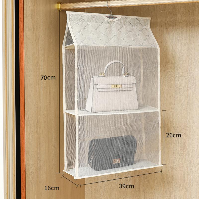 

Behind the door bag storage hanging bag layered storage hanging bag visual multifunctional double-sided multi-layer storage bag
