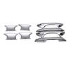 Bright Chrome Trim Fit For Honda Accord 2008-2013 Door Bowl Handle Cover Outside