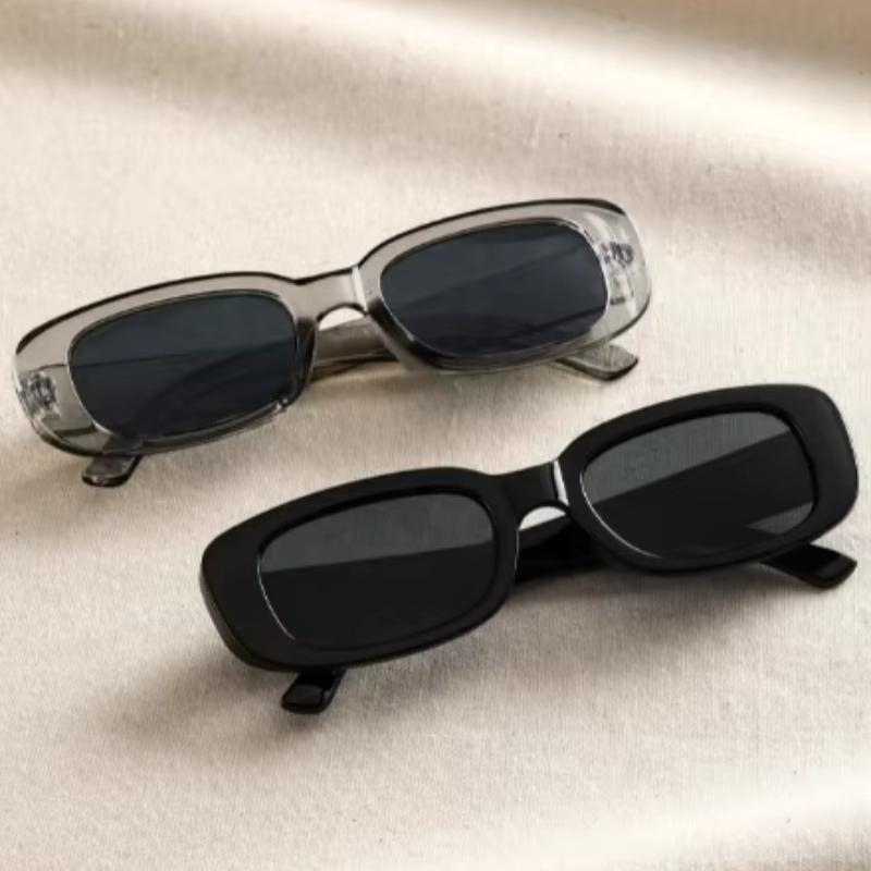 Protective Glasses 2PCS Women Sports Glasses Mirrored Cat Eye Sunglasses Retro Small Frame Eyewear Fashion Ladies Driver Goggles