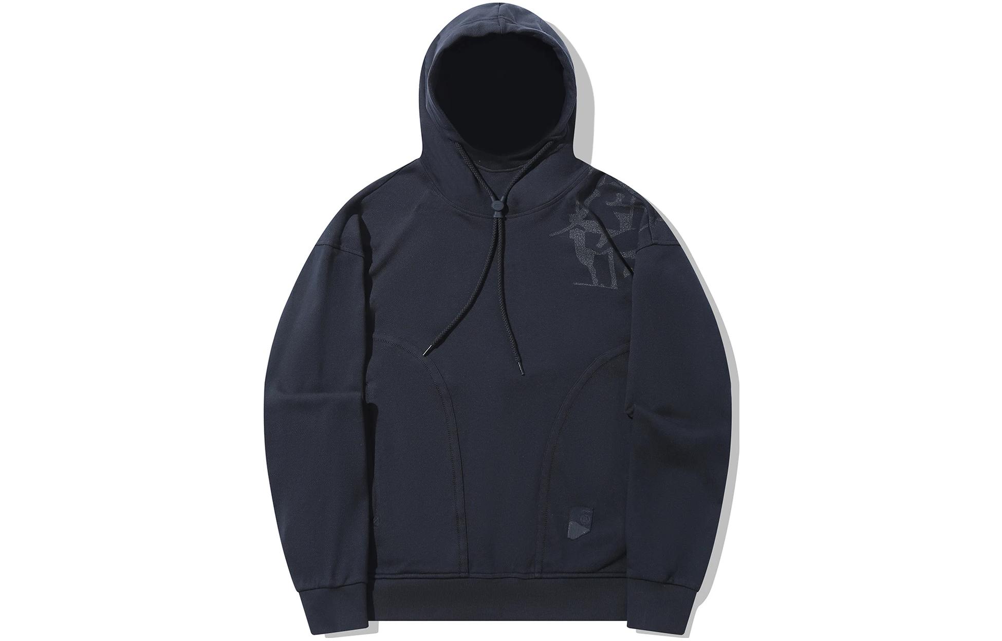 Li Ning Li Ning X Jackie Chan Sweatshirt Men s Charcoal Black AWDT673-2 XL
