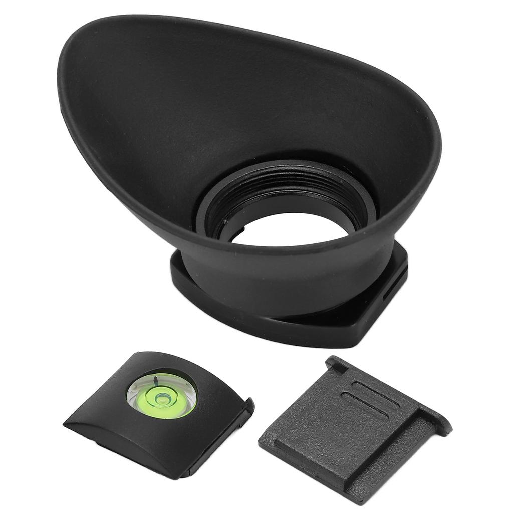 DK 19 Camera Eyecup Eyepiece Viewfinder Protector Replacement for Nikon D800 with Camera Hot Shoe Level and Cover