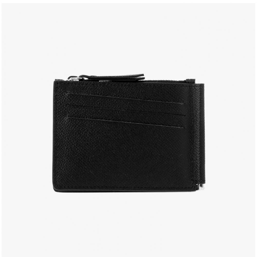 Maison Margiela Sa1ui0018 P4745 T8013 Stitched Grain Money Clip
