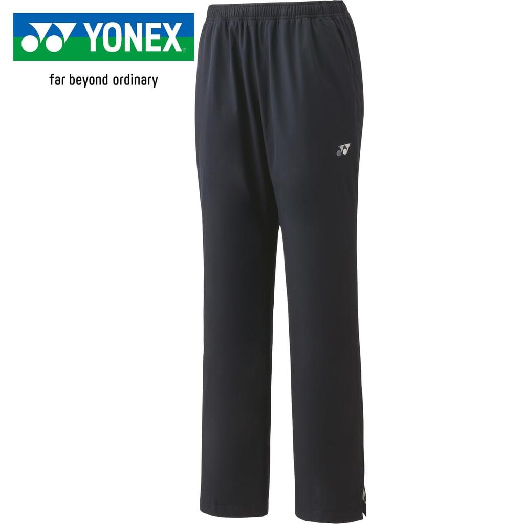 YONEX Lined Wind Warmer Black Women's Pants, (007)