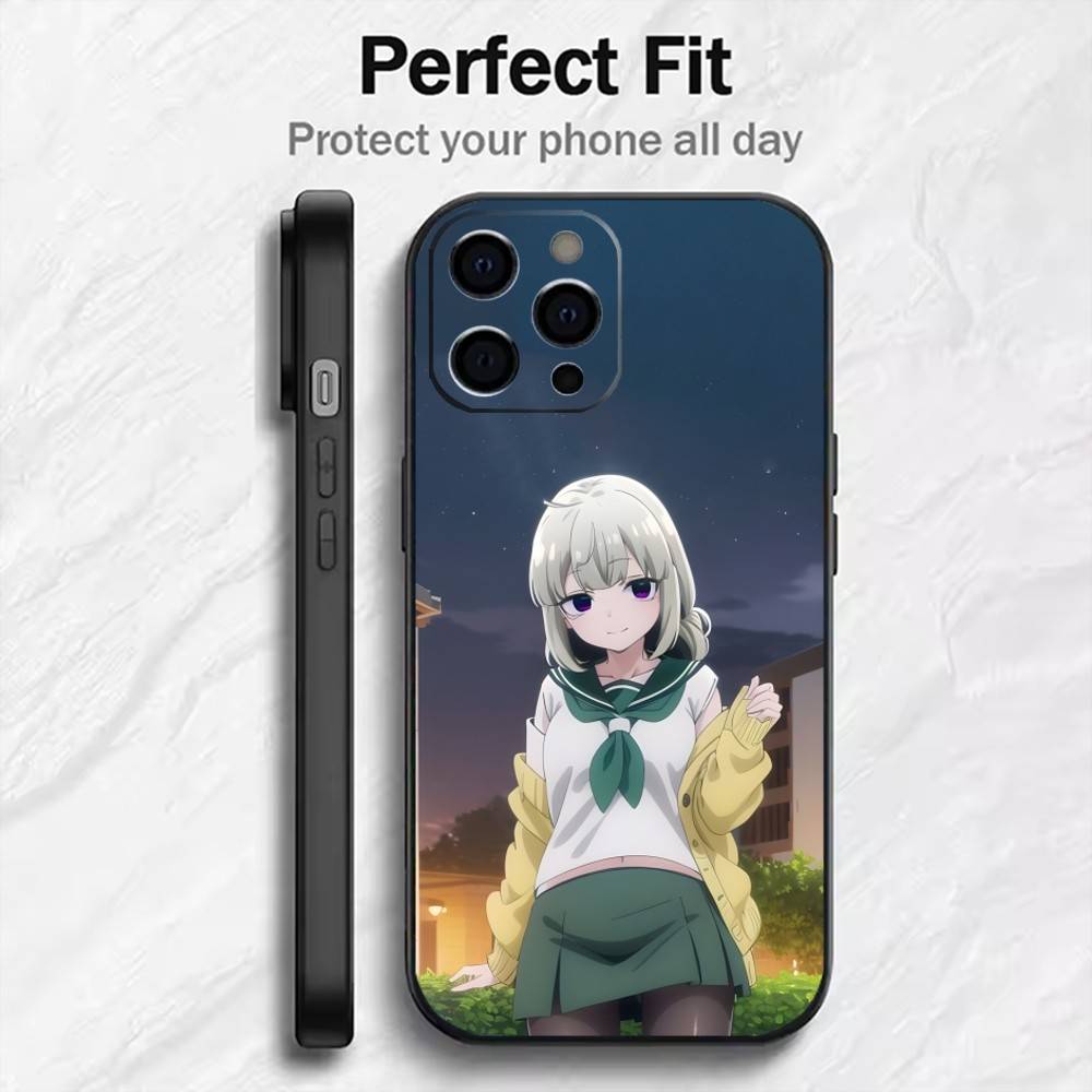 

FanArt Enormita K-Kiwi Araga Phone Case For iPhone17,16,15,14,13,12 Plus,Max Soft Silicone Black Cover iPhone16se4