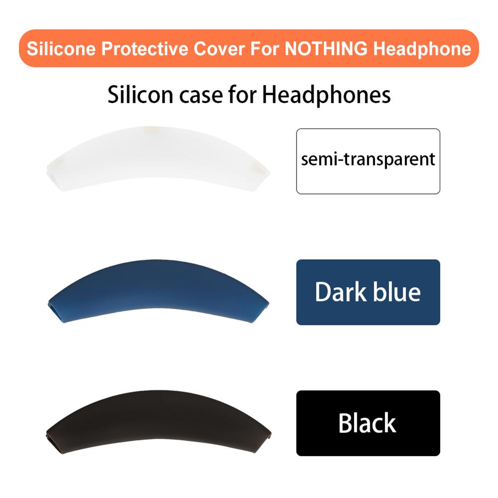 2Pcs Silicone Headphone Cover Anti-Fall Replacement Headphone Pads Non-Scratch Shockproof Replace Ear Pads For NOTHING Headphone