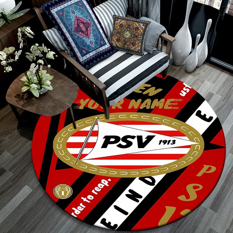 Custom Name,PSV pattern round rug,Carpet Rug for Living Room Bedroom Playroom ,Non-slip Floor Mat,Holiday Gifts and Birthday Gifts.