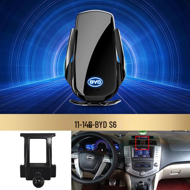 15W Wireless Charger & Navigation Bracket for BYD Song, Qin PLUS, Han EV, G3, Song MAX