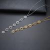 Yoga 7 Chakra Flower Charm Necklace for Women Girls Stainless Steel Gold Color Reiki Amulet Jewelry Mother's Day Gift