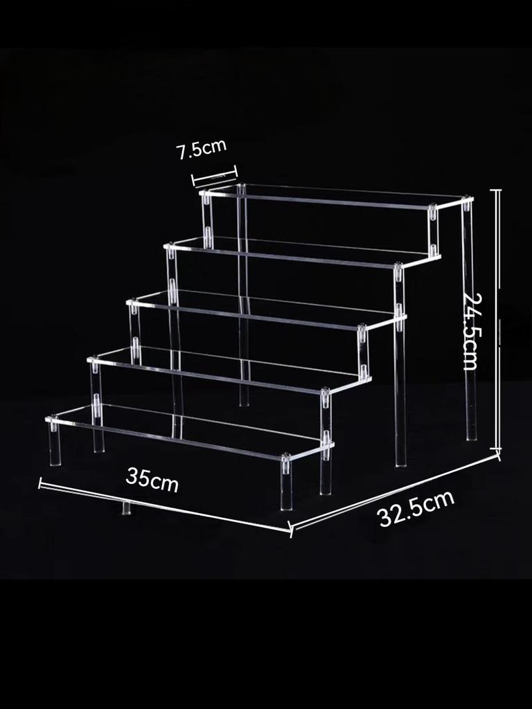 Akrylowy wielowarstwowy stojak wystawowy na pudełka kolekcjonerskie Pop Mart Blind Box