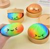 Toys Kids  Childrens Simulated Colorful Dumpling Squishy Slow Rising Stress Relief Fidget Ball, Soft Squeeze Decompression Toy for Adults