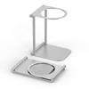 Aluminum Foldable Coffee Maker Stand - Portable, Lightweight, Multi-Model Accessories for Outdoor Use