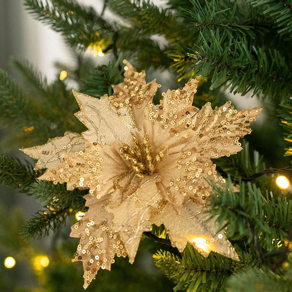 Stylish Christmas Flower Decoration for Trees Parties and Weddings