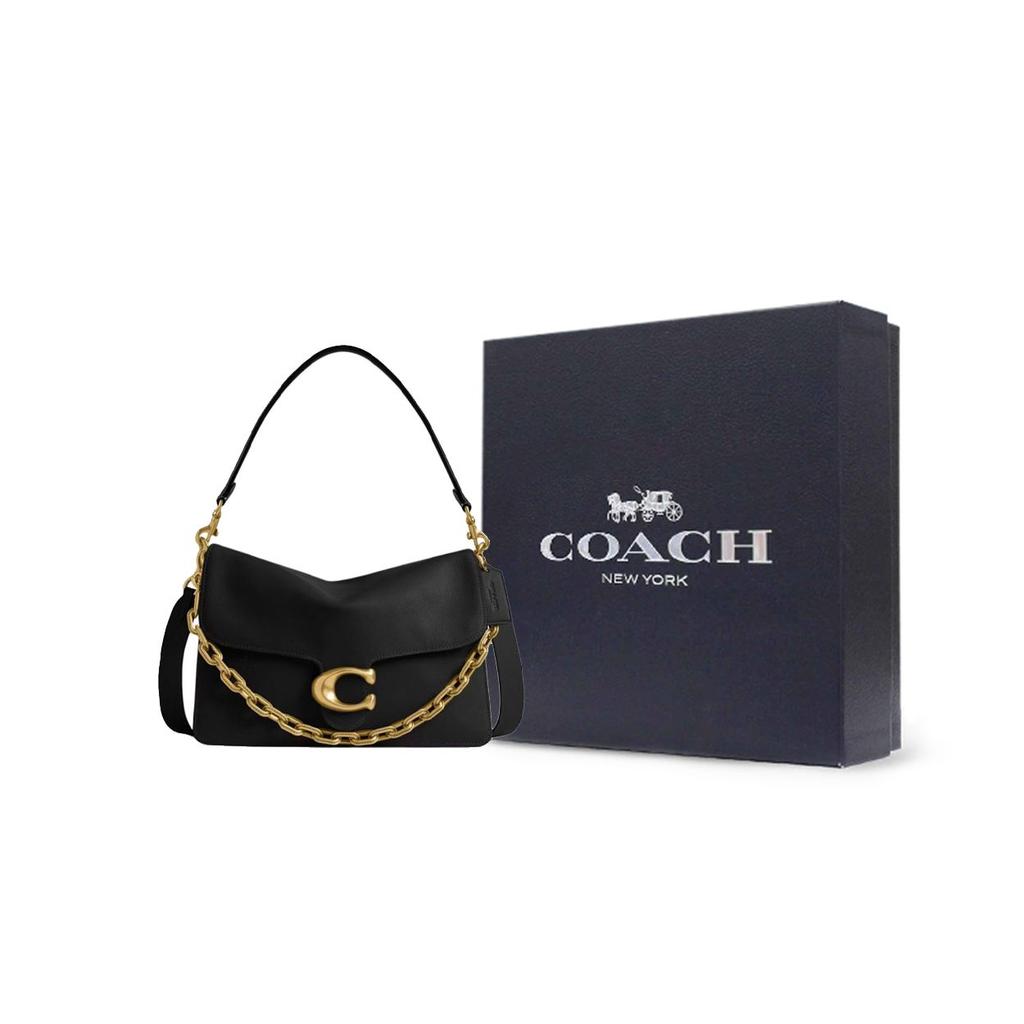 Coach Tabby 30 Shoulder Tote Bag Large Women Handbags Black CY920-B4BK