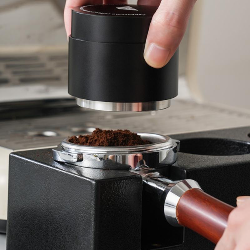 Convenient And Portable Coffee Powder Tamper With Leveling Base Coffee Distribution Tool For Even Extraction