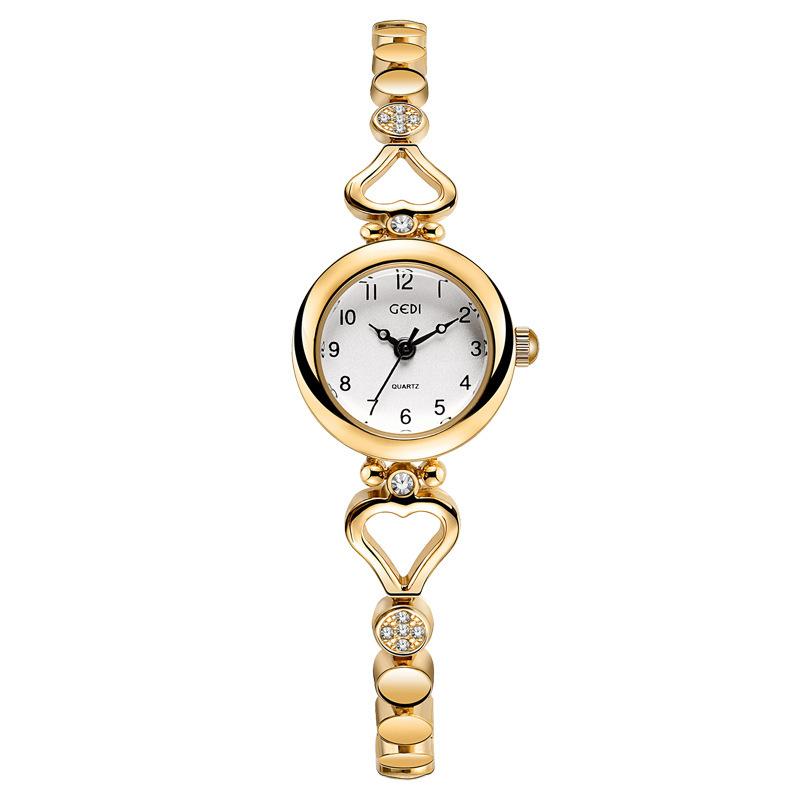 Delicate Alloy Women S Watch, Small And High-End Quartz Watch, Women S Waterproof Light Luxury Bracelet Watch