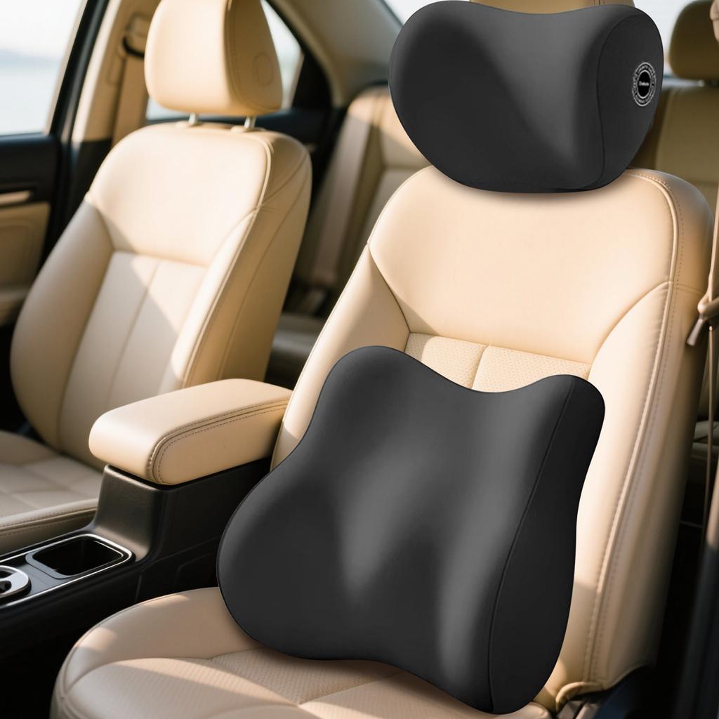 Auto Kopfstütze, Lendenwirbelstütze, Fahrer Sitzen Lange, Lendenwirbelstütze, Sitzkissen, Auto Nackenkissen, Fahr-Taillengerät