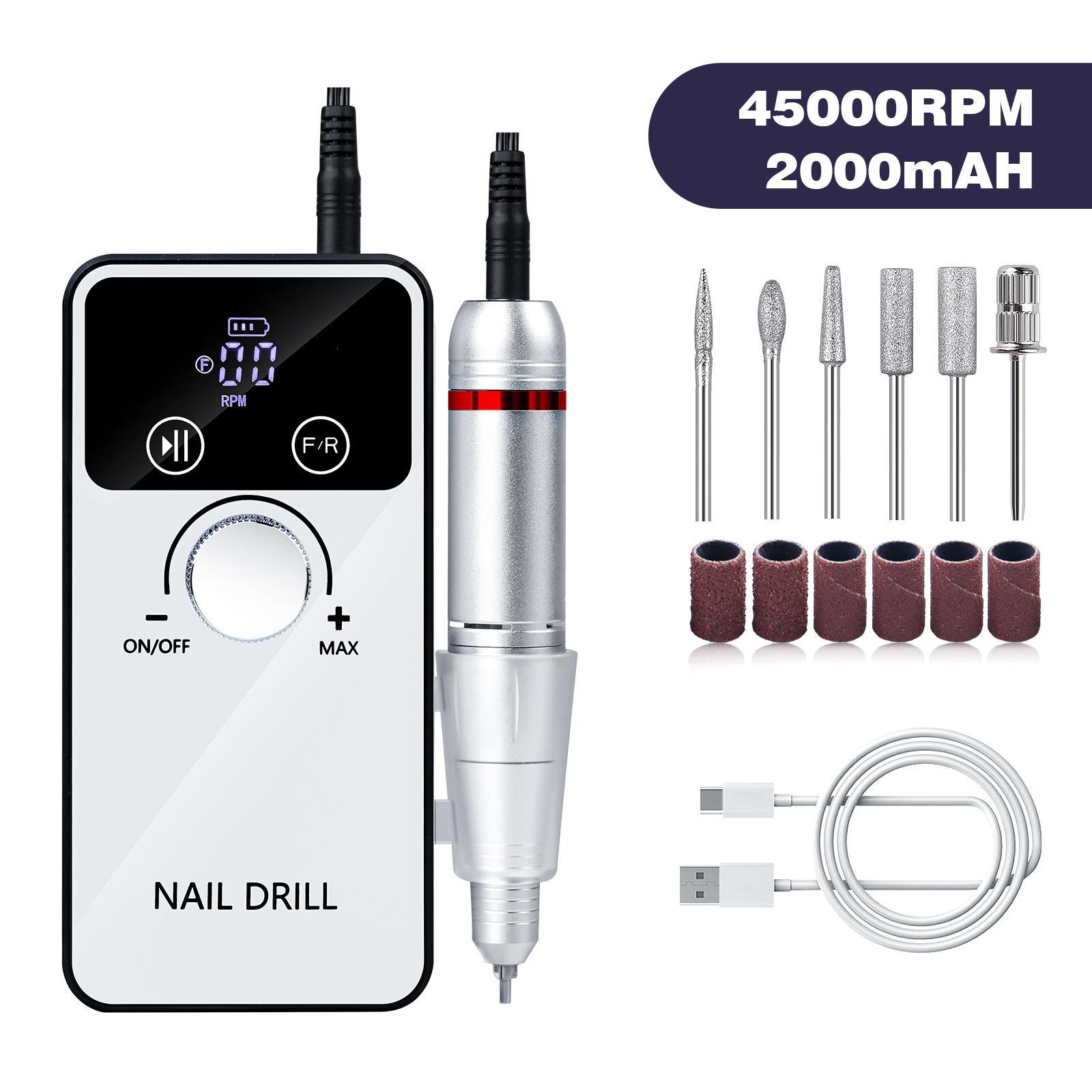 

Нейл-арт V5 Шлифовальная машинка Профессиональная Электрическая Аккумуляторная Портативная Ручка Маникюр Удаление Мертвой Кожи Машинка для Удаления Ногтей Ногтевой Салон