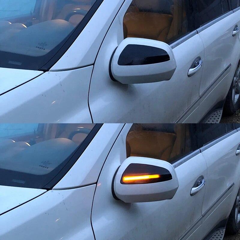 Indicator de semnalizare dinamică LED pentru oglindă laterală pentru Mercedes Benz Clasa C W204 S204 07-14 Viano Vito W639 ML W164