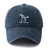 Unisex Fashionable and Versatile Printed Cartoon Character Baseball Cap Outdoor Lightweight Curved Brim Truck Driver Baseball Cap