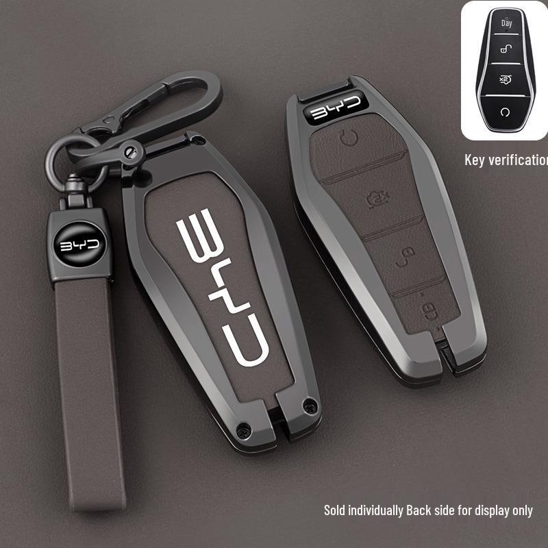 BYD Han Key Case: Metal Shell for Han DMI, Han EV, Qin, Yuan, Song PLUS, Tang