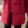 Fashion Women Winter Coats Hooded Loose Thick Warm Long Parkas Female Jackets