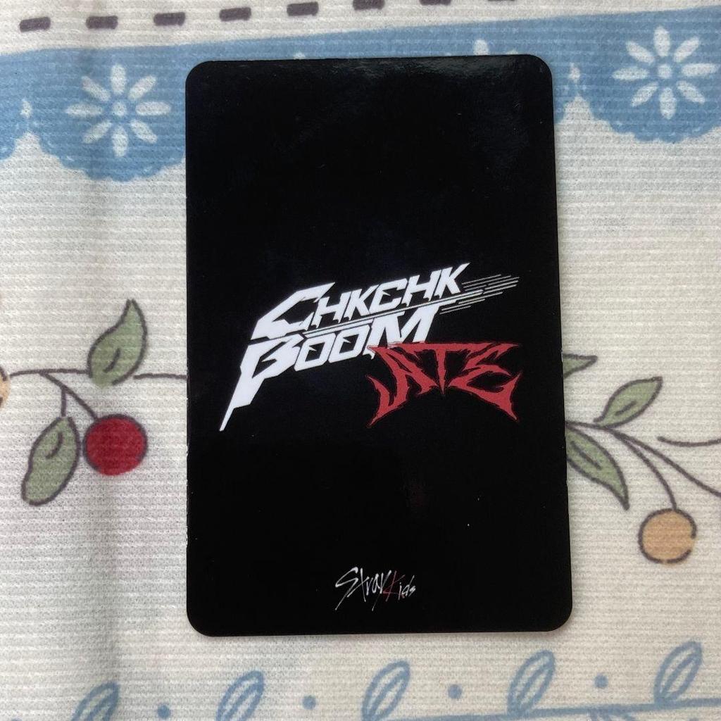 [USED] Stray Kids Han chk chk boom ATE Sanok trading card