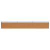 Raised Bed Light Brown 290 X 50 X 36 Cm Galvanized Steel