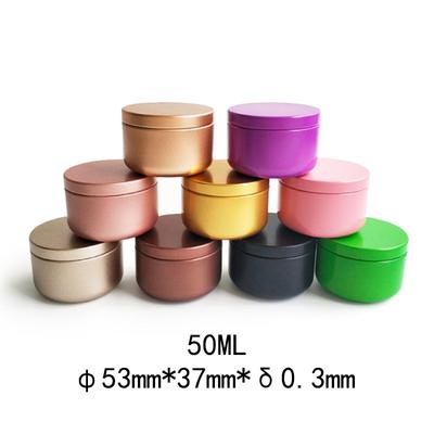Borcane de ceai cu lumânări rotunde, 12 buc., cu capac, din aluminiu de călătorie, recipient de depozitare pentru lumânări, cutie de cutii de ceai, container gol pentru cosmetice pentru cremă