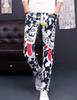 SpringSwalloow SpSw Original Print Stretch Denim Colorful Size 37 Men's Jeans, Design, Hip-Lifting, Slimming, Winter, Outdoor,